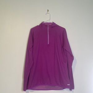 Avia Fleecelined Long Sleeve Quarter Zip Pullover
